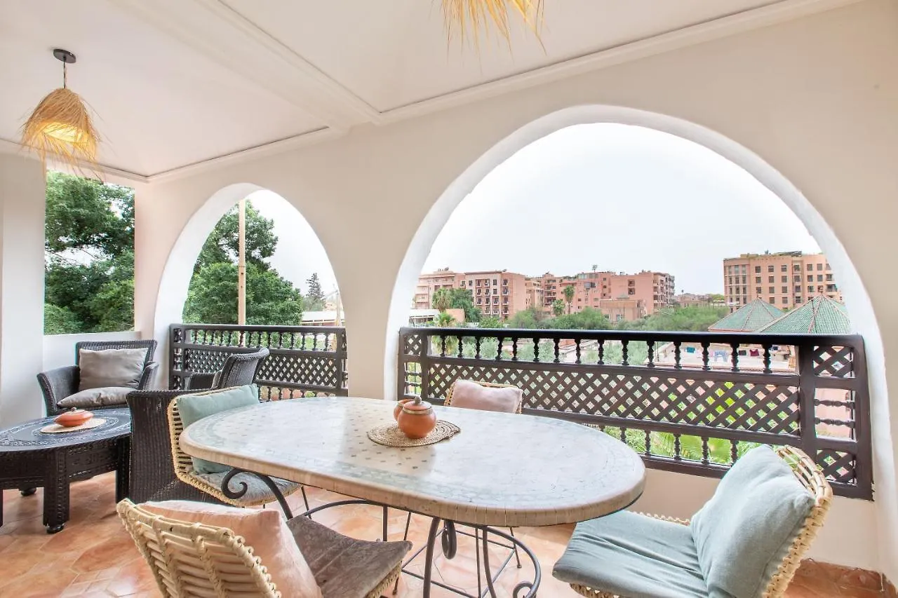 Appartement Cosy - Situe A Gueliz Марракеш