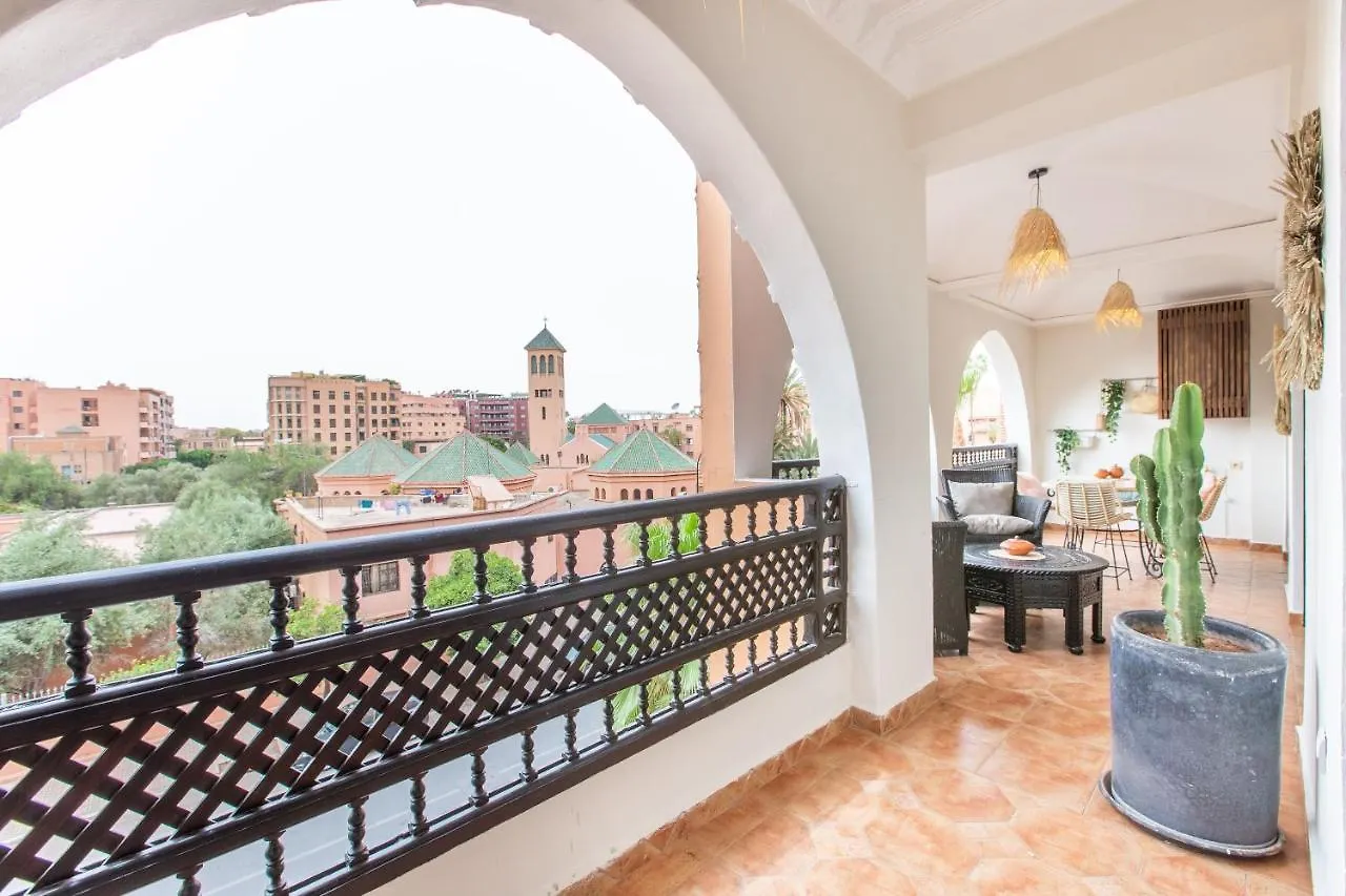 Appartement Cosy - Situe A Gueliz Марракеш Апартаменты